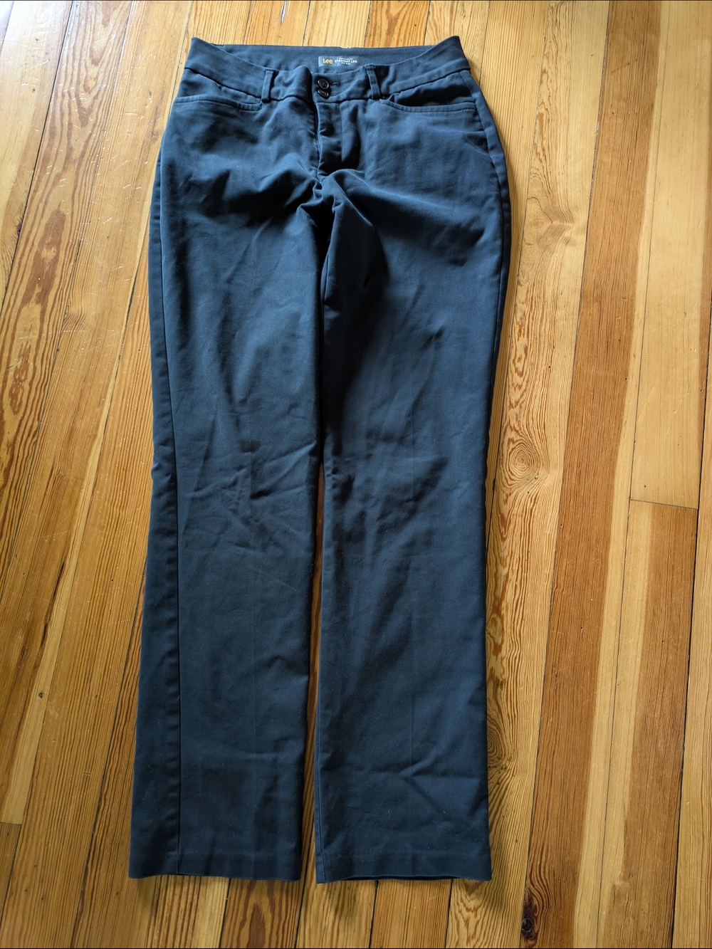 Lee Wide-Leg Jeans in Dark Blue